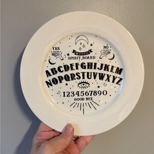 Ciroa Wicked Porcelain ouija plate Designed in Australia